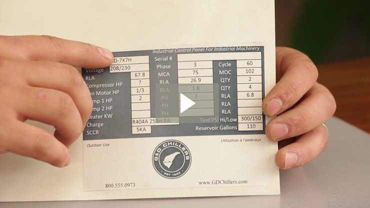 What Are the Electrical Requirements of My Chiller?